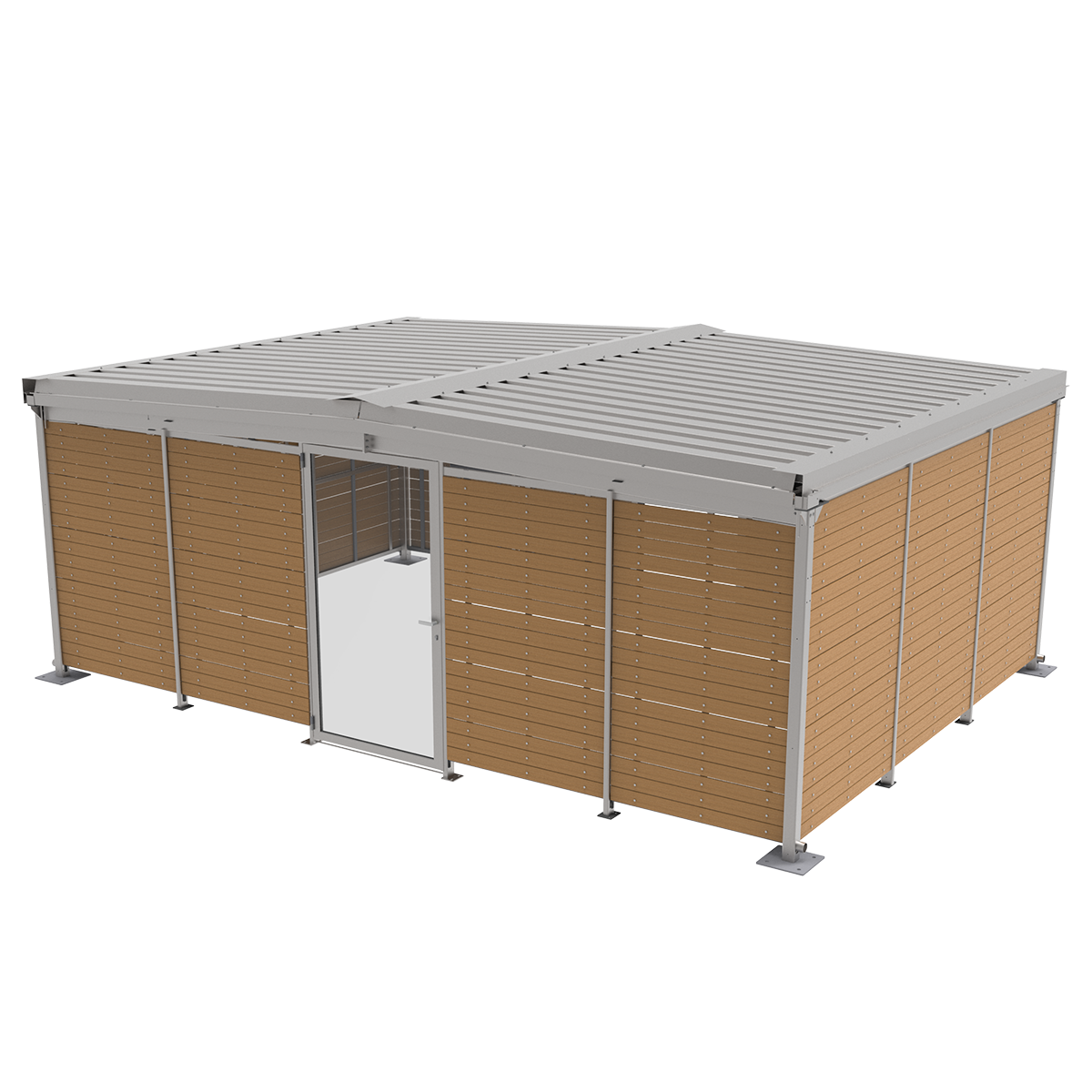 Falco Scandic Recycling – modulbaserat miljöhus